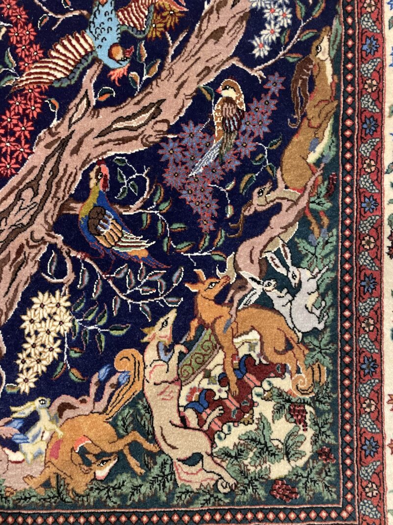 210X137 Persian Hamdan Rug سجادة فارسيه همدان ساروق - Image 8