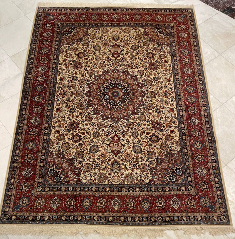 390X294 Persian Hamdan Rug سجادة فارسيه همدان ساروق