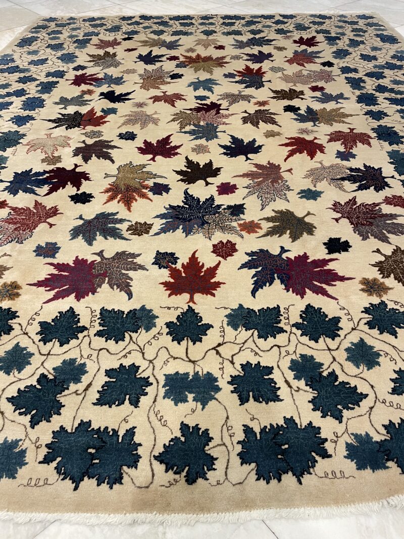 385X3 Persian Mashhad Rug سجادة فارسيه مشهد - Image 2