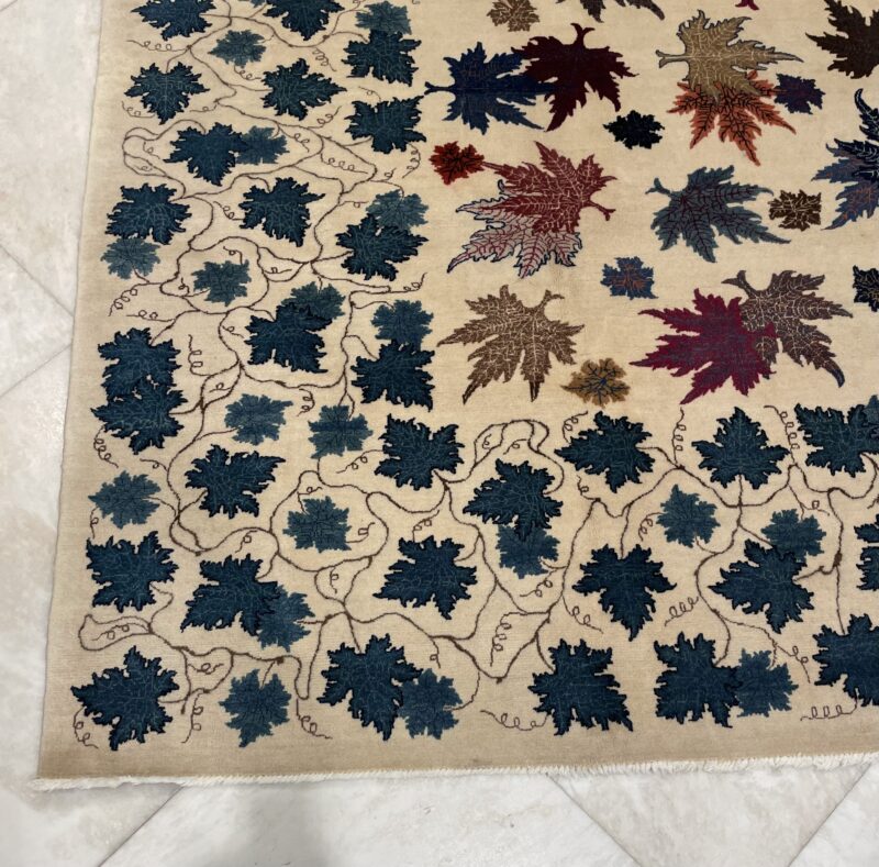 385X3 Persian Mashhad Rug سجادة فارسيه مشهد - Image 4