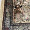 105X172 Qom Persian rug سجادة حرير فارسيه قم - Image 3