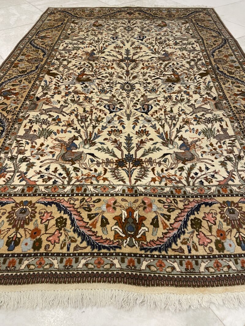 290X189 Persian Tabriz Rug سجادة فارسيه تبريز طبطبائي - Image 3