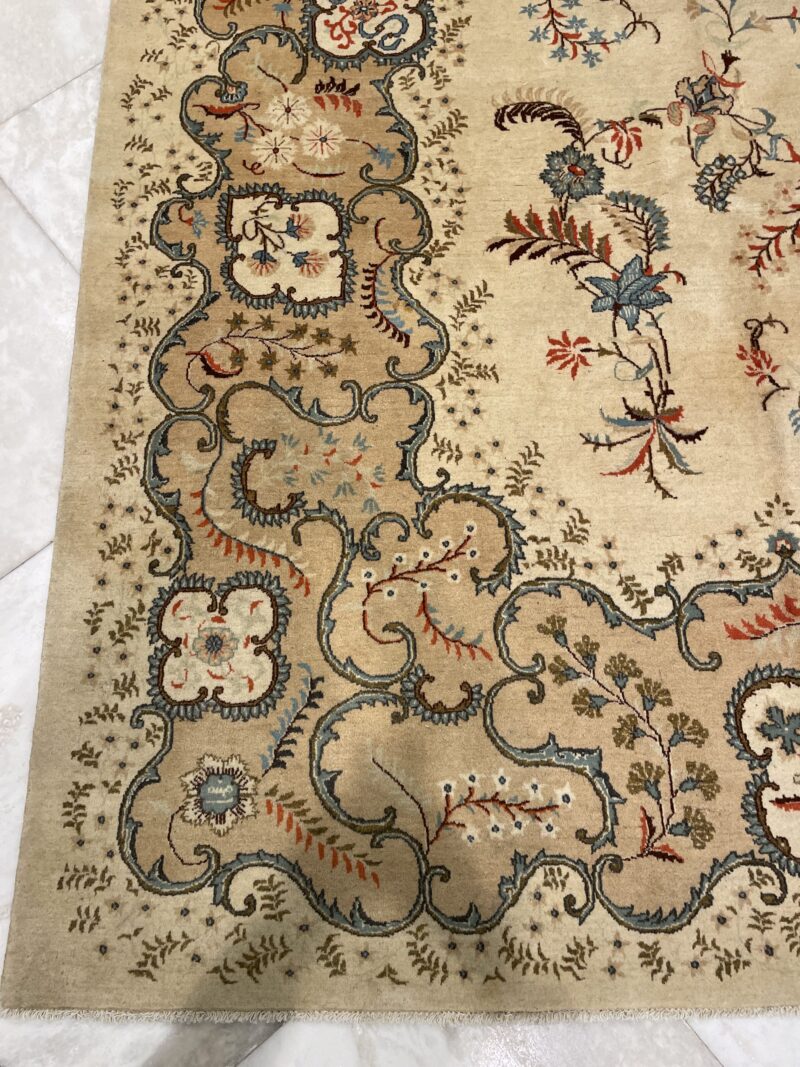 444X323 Persian Kashan Rug سجادة فارسيه كاشان - Image 3