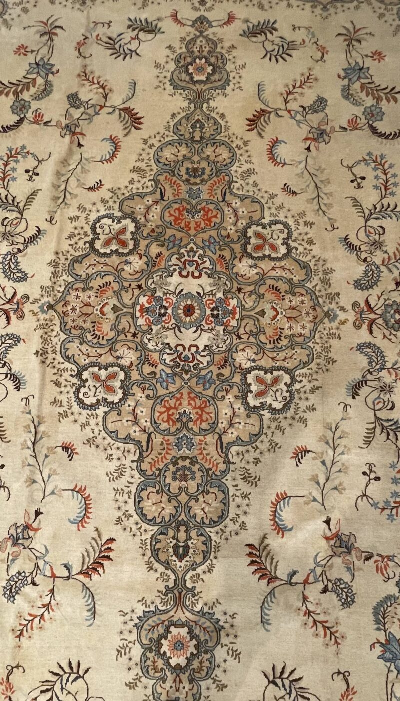 444X323 Persian Kashan Rug سجادة فارسيه كاشان - Image 4