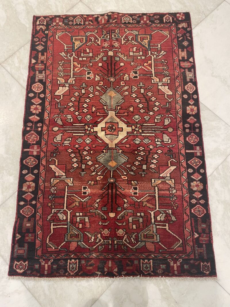 162X106 Persian Zanjan Rug سجادة فارسيه زنجان