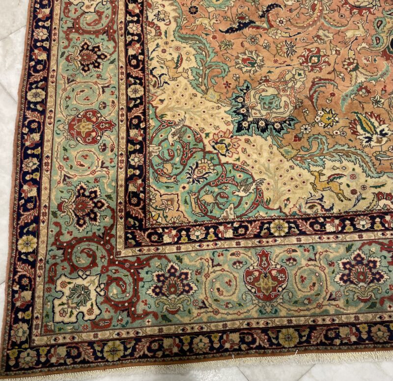 328X244 Persian Tabriz Rug سجادة فارسيه تبريز - Image 2