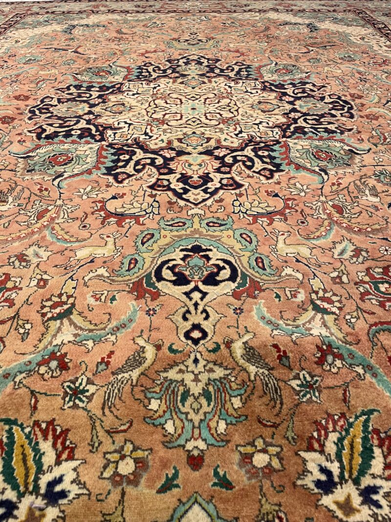 328X244 Persian Tabriz Rug سجادة فارسيه تبريز - Image 5