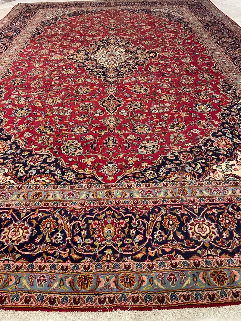 486X336 Persian Kashan Rug سجادة فارسيه كاشان - Image 2