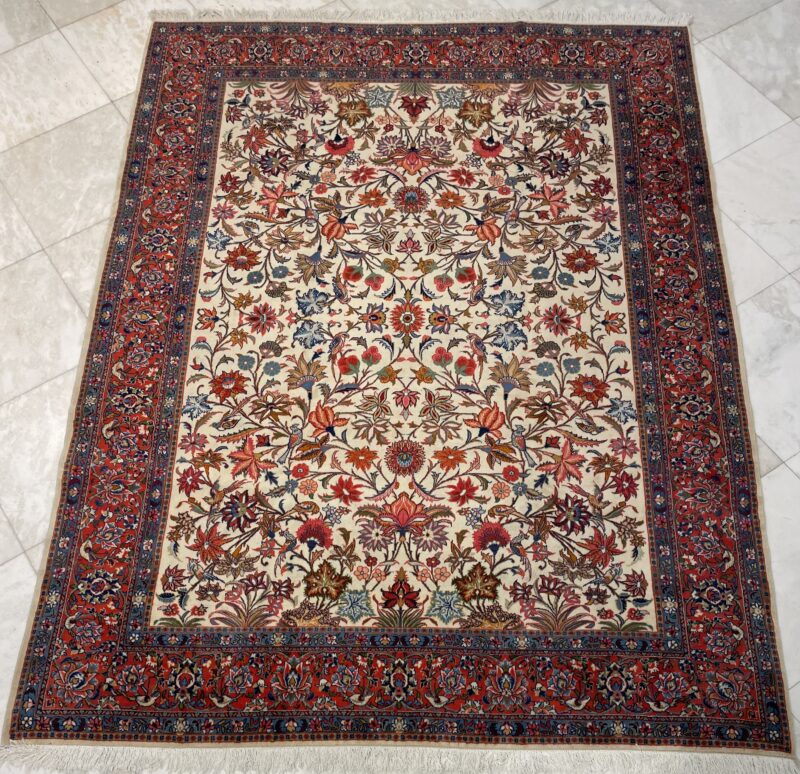 384X290 Persian Hamdan Rug سجادة فارسيه همدان