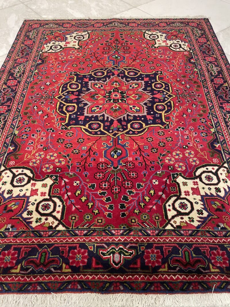 186X141 Persian Tabriz Rug سجادة فارسيه تبريز - Image 2