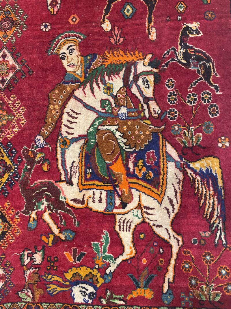 280X173 Shiraz Persian rug سجادة فارسيه شيرازيه - Image 2