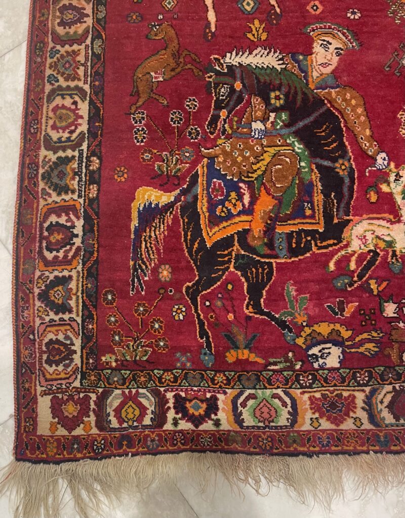280X173 Shiraz Persian rug سجادة فارسيه شيرازيه - Image 4