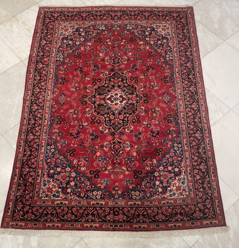 285X210 Persian Mashhad Rug سجادة فارسيه مشهد