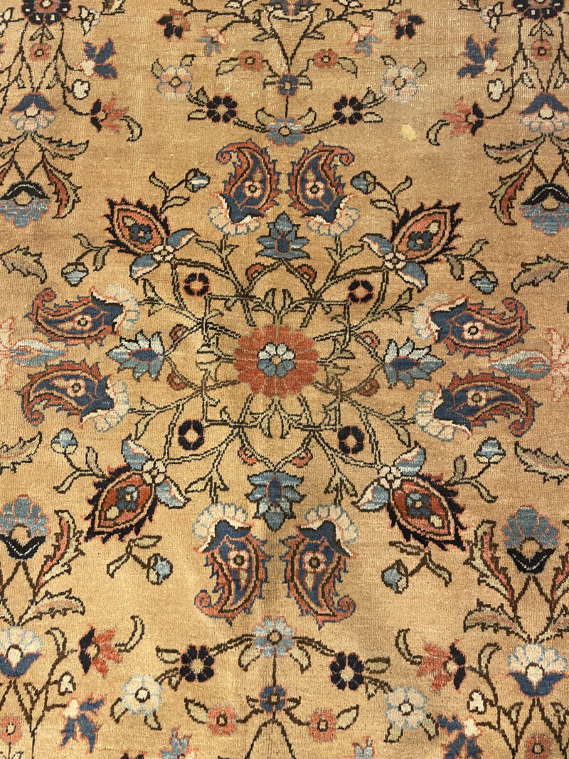 390X290 Antique Persian Zigelar Antique Rug سجادة زقلر أنتيك - Image 2
