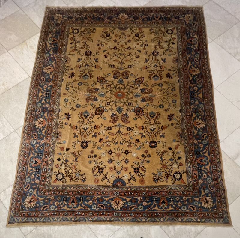 390X290 Antique Persian Zigelar Antique Rug سجادة زقلر أنتيك