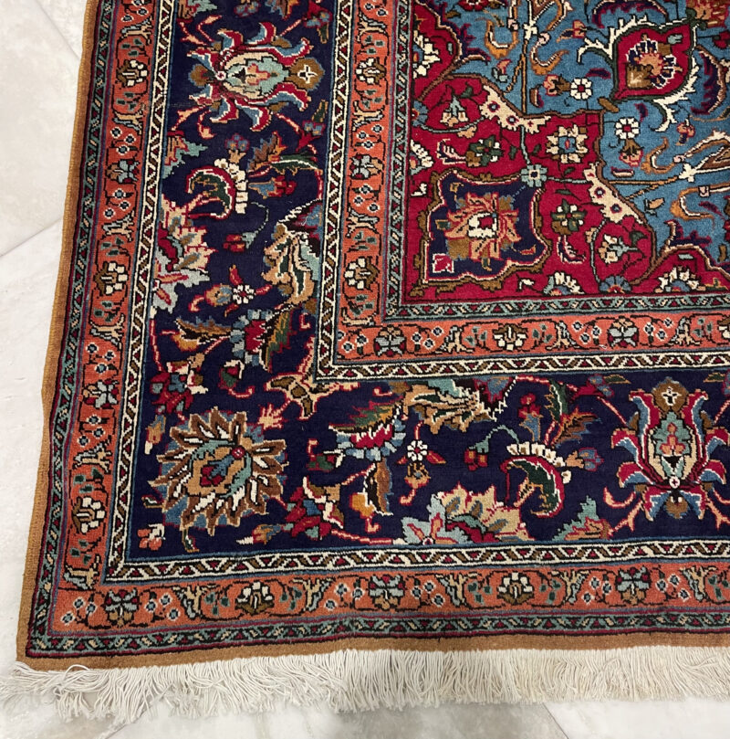 390X208 Persian Tabriz Rug سجادة تبريز - Image 3