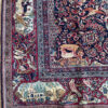 210X140 Antique Persian Kashan Rug سجادة فارسيه كاشان أنتيك - Image 2