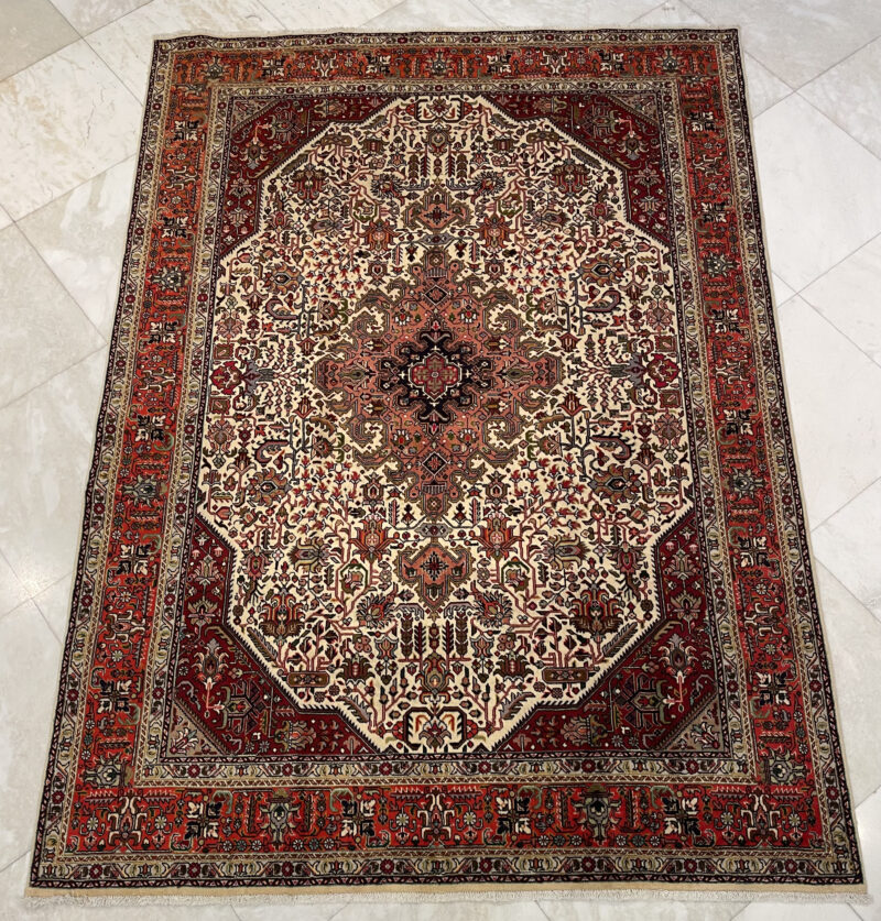 342X243Persian Tabriz Rug سجادة فارسيه تبريز