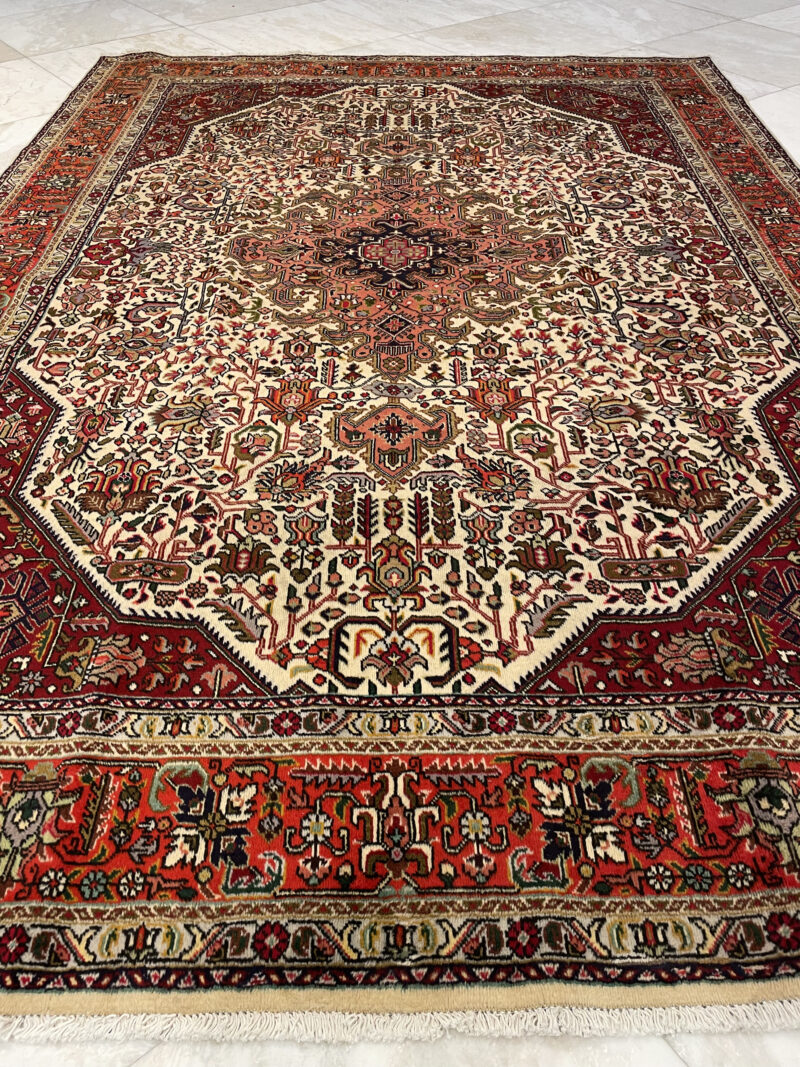 342X243Persian Tabriz Rug سجادة فارسيه تبريز - Image 2