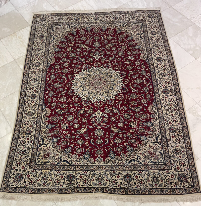 396X290 Persian Nain rug سجادة فارسيه نائين