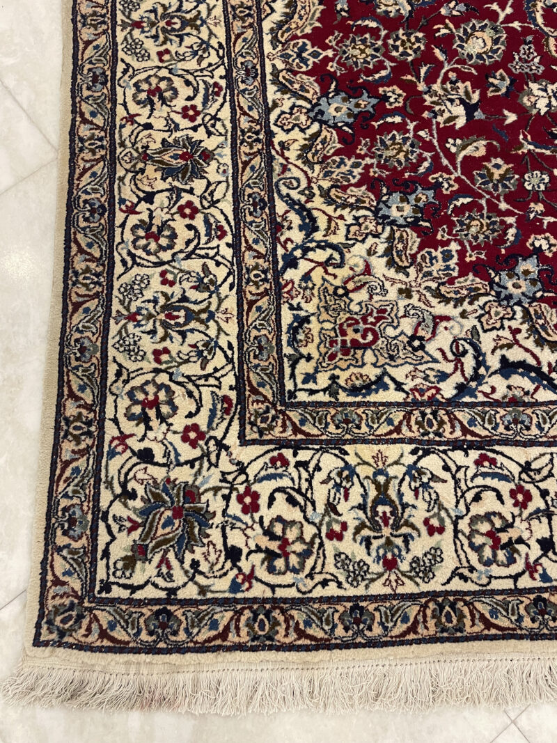 396X290 Persian Nain rug سجادة فارسيه نائين - Image 3