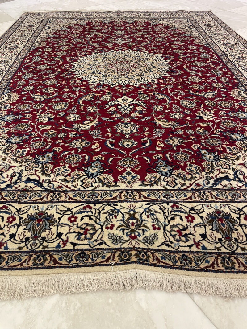 396X290 Persian Nain rug سجادة فارسيه نائين - Image 2