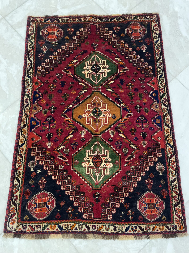173X121 Shiraz Persian rug سجادة فارسيه شيرازيه