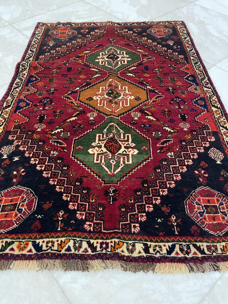 173X121 Shiraz Persian rug سجادة فارسيه شيرازيه - Image 3