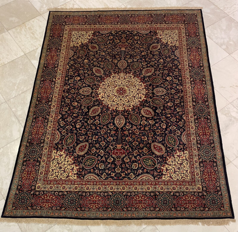 387X294 Persian Tabriz Rug سجادة فارسيه تبريز