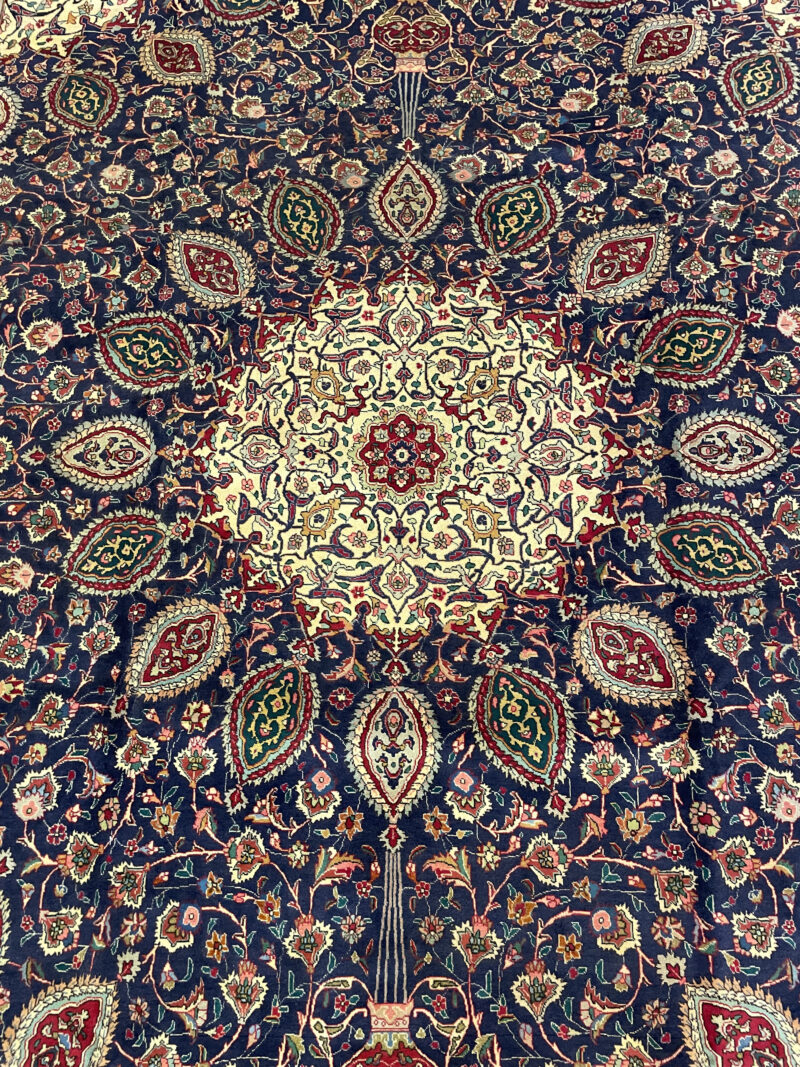 387X294 Persian Tabriz Rug سجادة فارسيه تبريز - Image 4