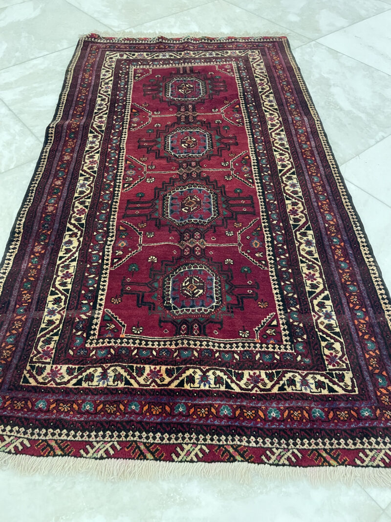 193X105 Boloshi Persian rug سجاده فارسيه بلوشيه - Image 3