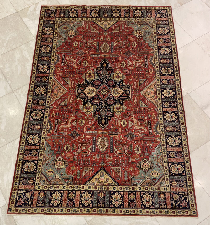 336X224 Persian Tabriz Rug سجادة فارسيه تبريز