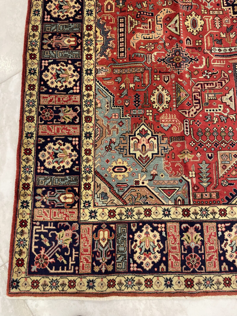 336X224 Persian Tabriz Rug سجادة فارسيه تبريز - Image 2