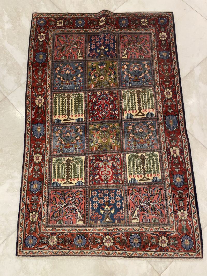 159X102 Persian Hamdan Rug سجادة فارسيه همدان