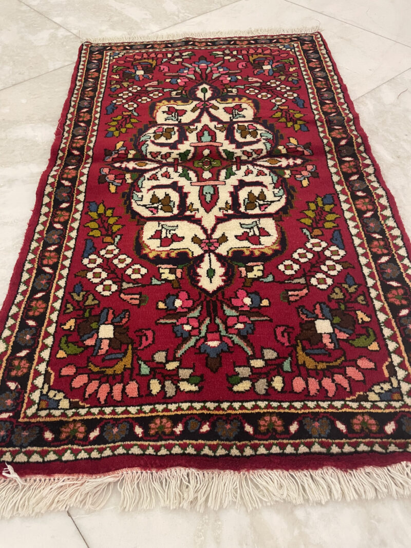 130X73 Persian Hamdan Rug سجادة فارسيه همدان - Image 2