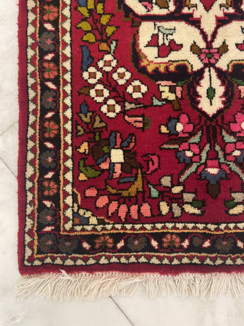 130X73 Persian Hamdan Rug سجادة فارسيه همدان - Image 3