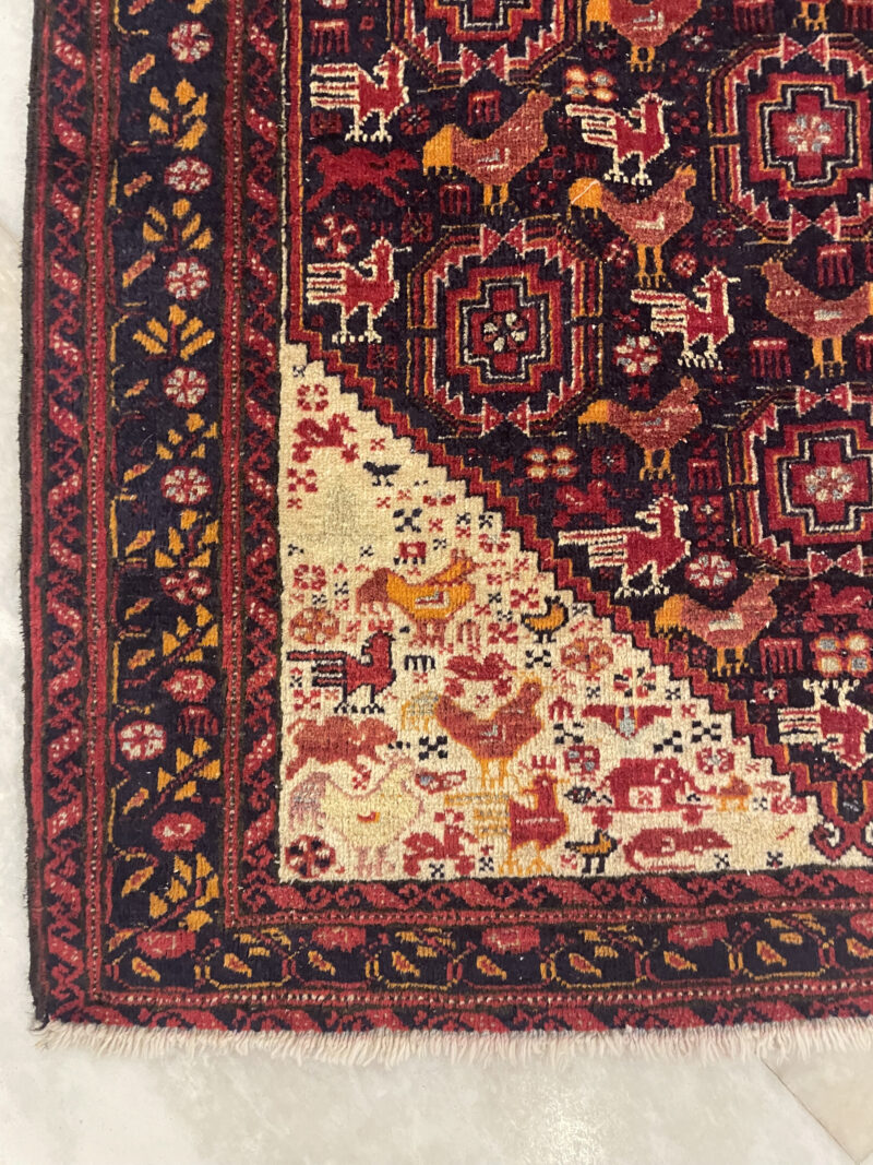 80X72 Boloshi Persian rug سجاده فارسيه بلوشيه - Image 2
