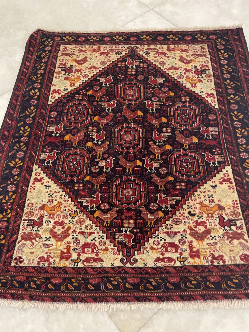 80X72 Boloshi Persian rug سجاده فارسيه بلوشيه - Image 3