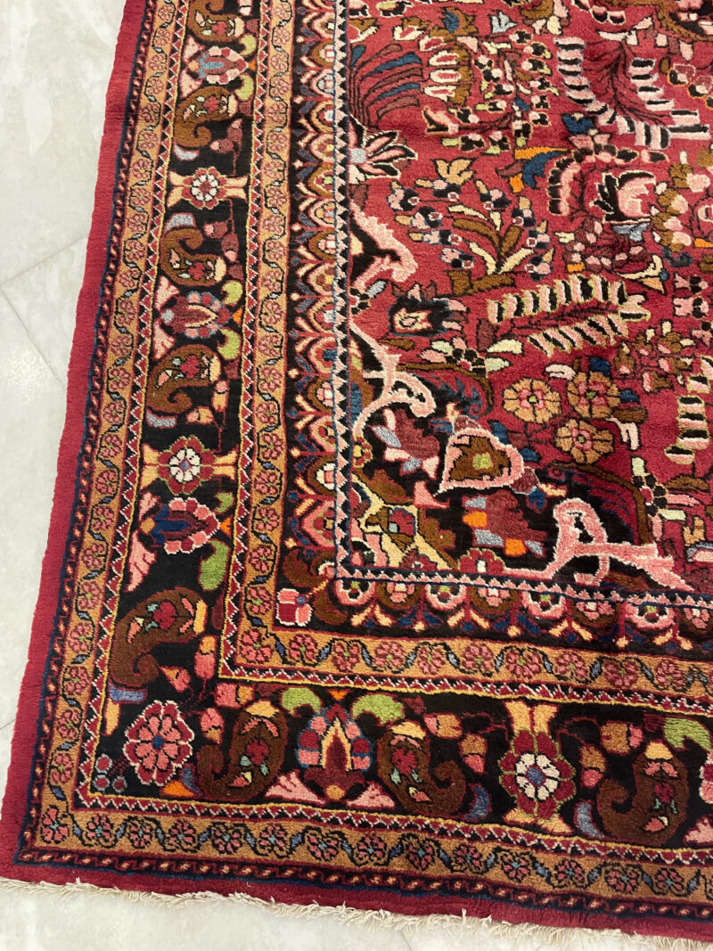 373X281 Persian Hamdan Rug سجادة فارسيه همدان ليليان - Image 3