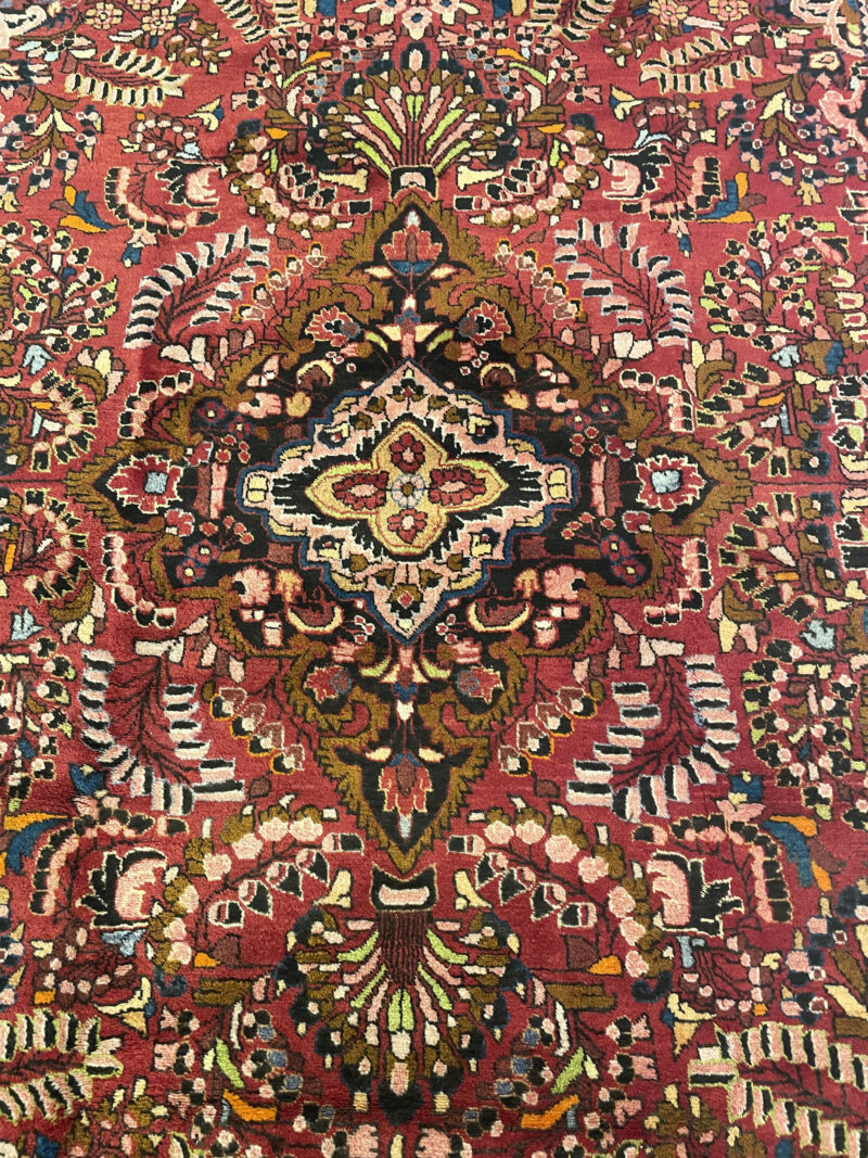373X281 Persian Hamdan Rug سجادة فارسيه همدان ليليان - Image 4