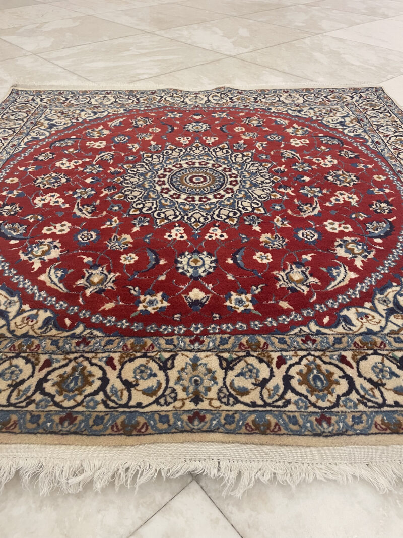 150X150 Persian Nain rug سجادة فارسيه نائين - Image 2