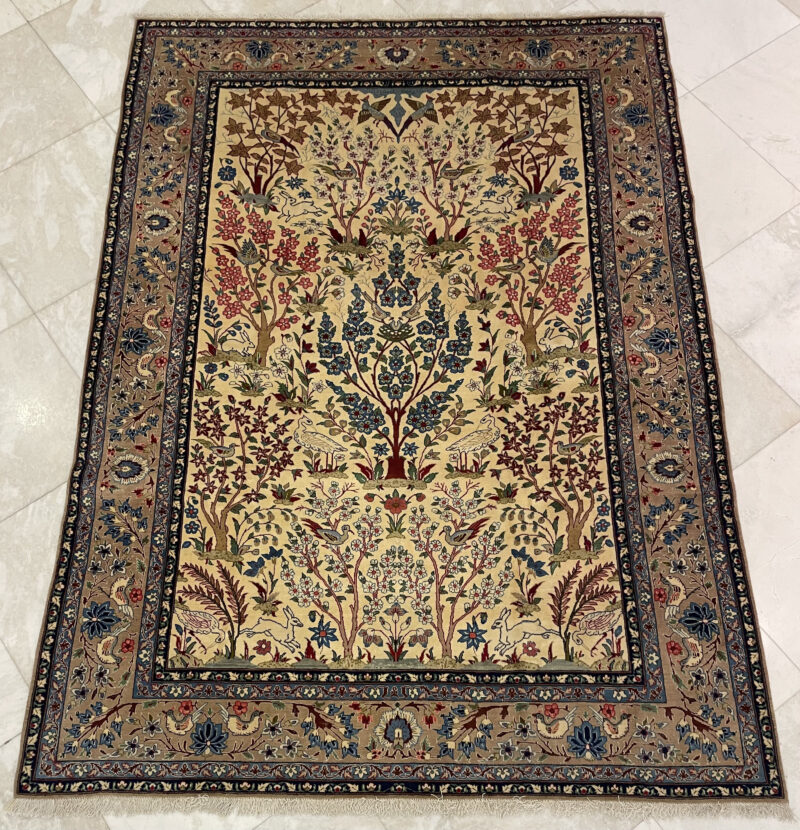331X245 Yazd Persian rug  سجاده فارسيه من مدينه  يزد