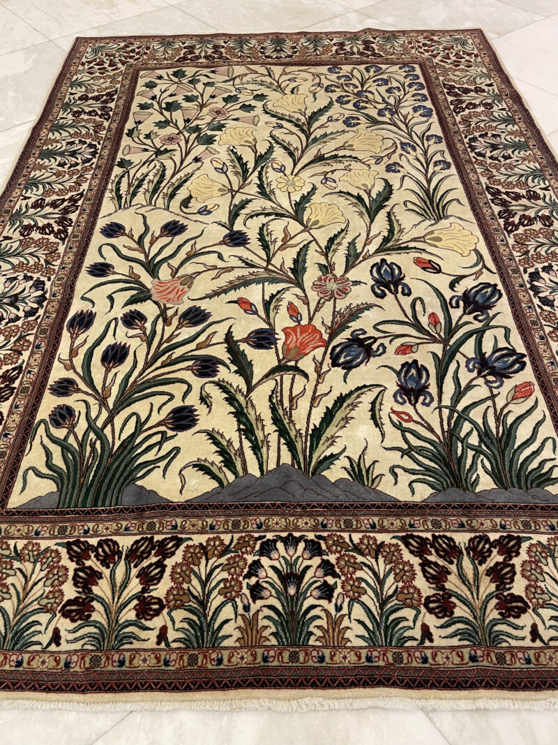 290X2 Persian Tabriz Rug سجادة فارسيه تبريز - Image 3