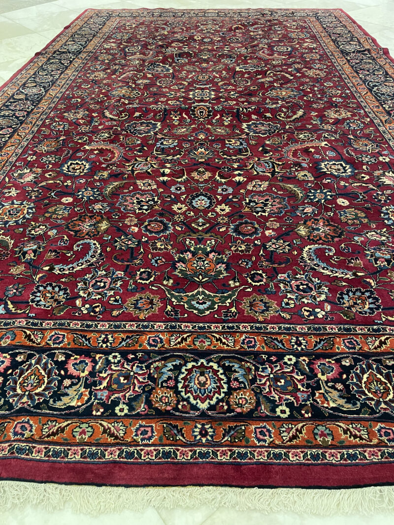 5X295 Persian Mashhad Rug سجادة فارسيه مشهد - Image 2