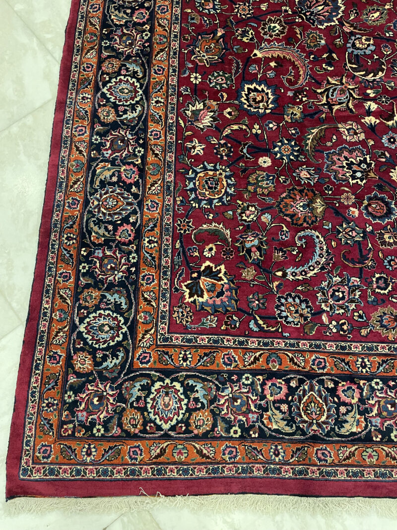 5X295 Persian Mashhad Rug سجادة فارسيه مشهد - Image 3