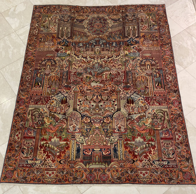 383X296 Persian rug khorasan سجاده فارسيه خراسان كاشمر