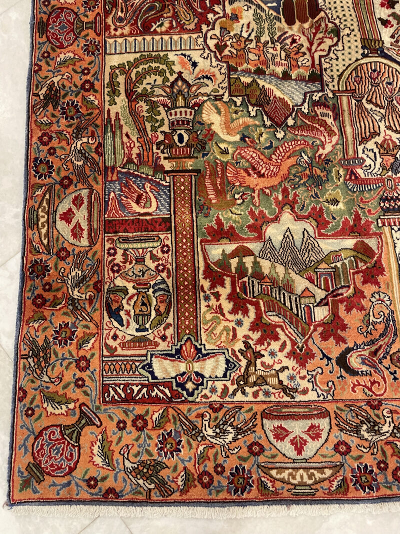 383X296 Persian rug khorasan سجاده فارسيه خراسان كاشمر - Image 3