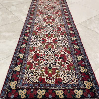 390X82 Persian Bidjar Rug سجادة ممر فارسيه بيدجار