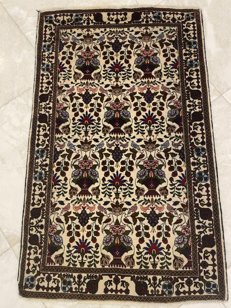 166X102 Persian Sanandaj Rug سجادة فارسيه سنندج