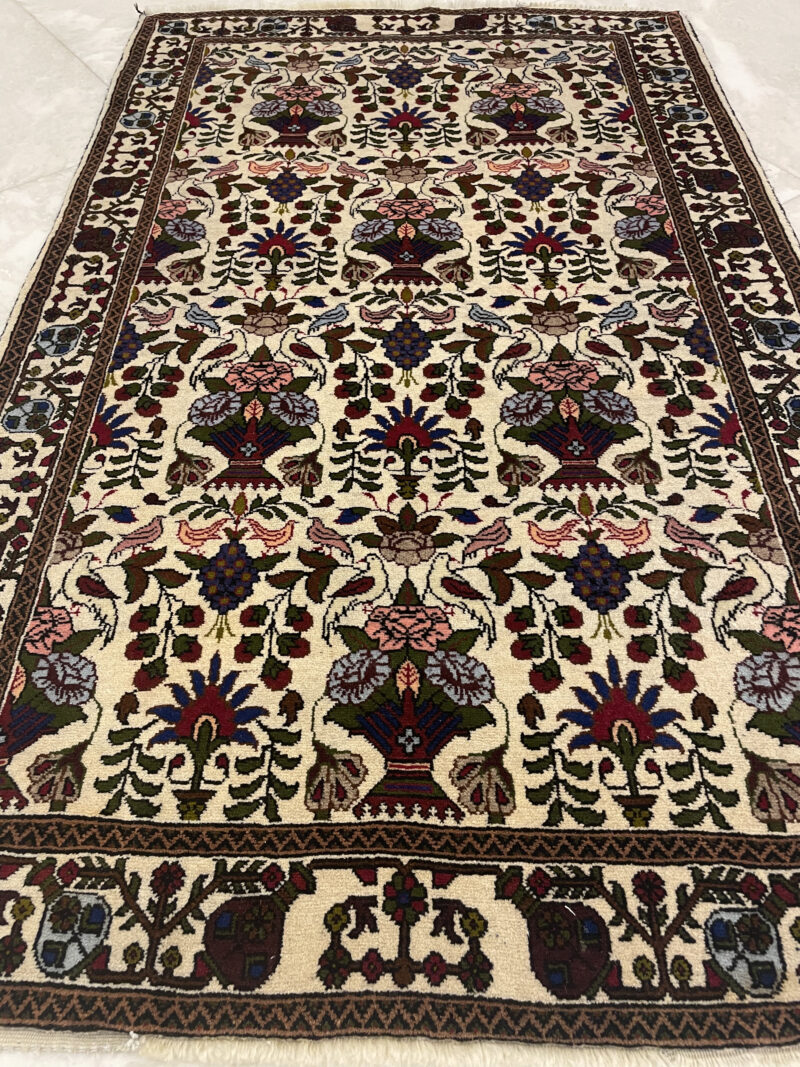 166X102 Persian Sanandaj Rug سجادة فارسيه سنندج - Image 3